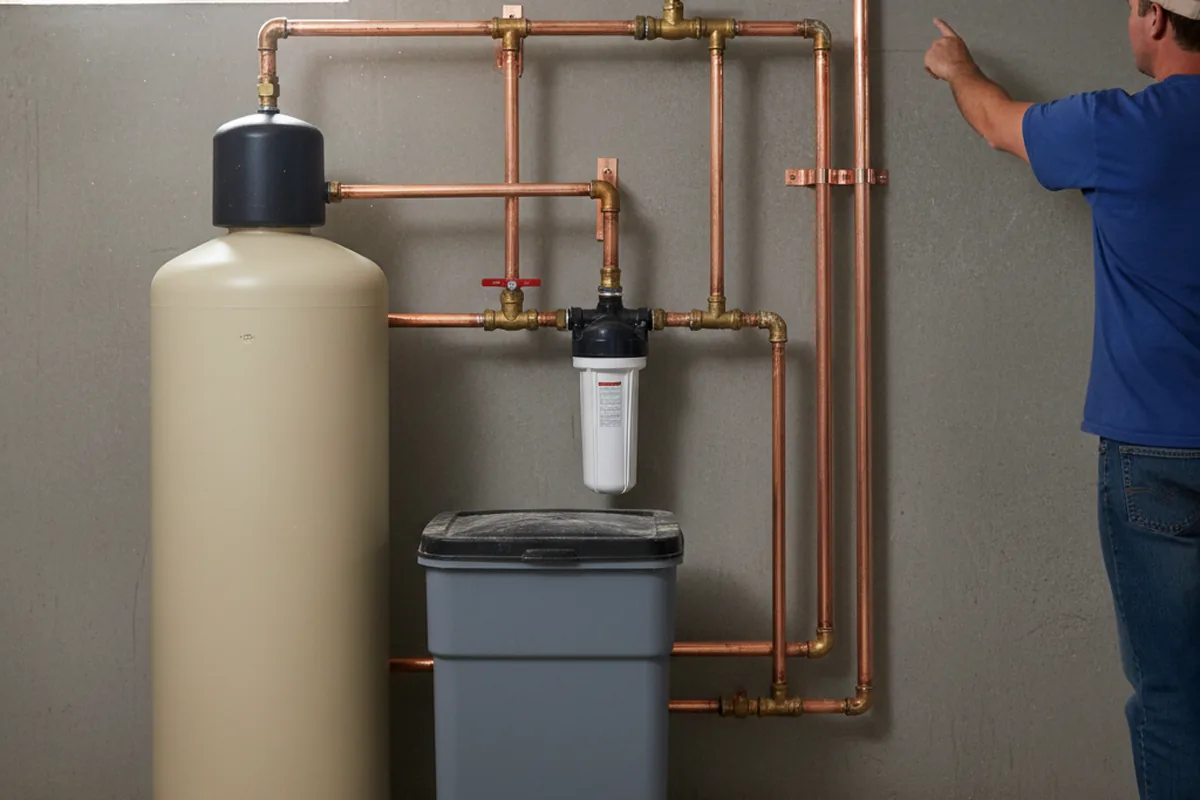 Whole-house water treatment system installed in Milo